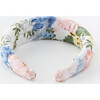 Fleur Floral Print Headband, White And Multicolors - Hair Accessories - 3 - thumbnail