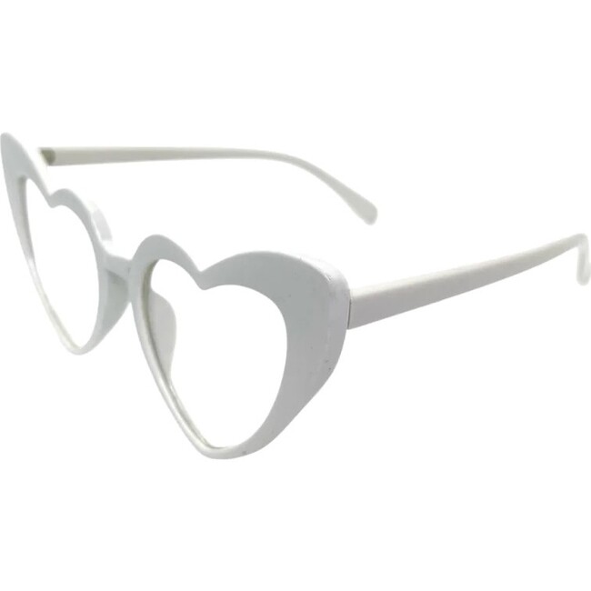 Priscilla Blue Light Sunglasses, White - Sunglasses - 3