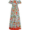 Women's Wethersfield Bubble Sleeve Dress, Garden Dew - Dresses - 1 - thumbnail
