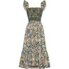 Women's Ruby Short Flutter Sleeve Dress, Blush Fields - Dresses - 1 - thumbnail