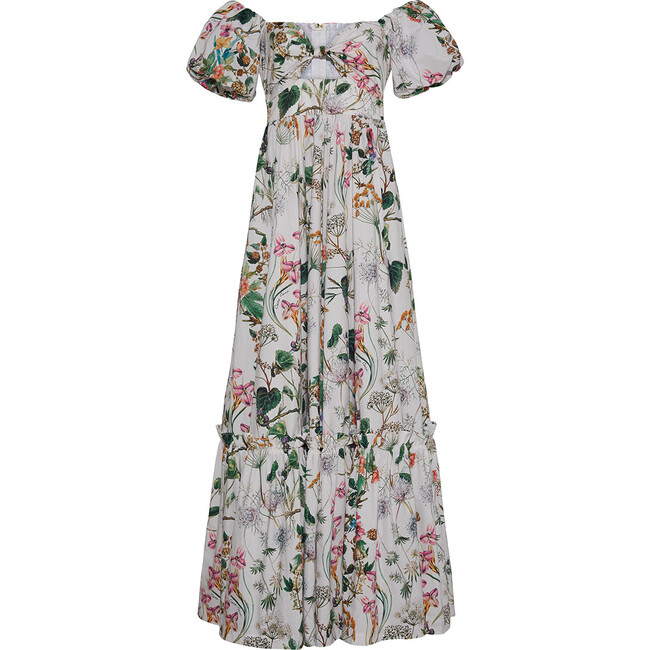 Women's Payton Sweetheart Neck Maxi Dress, Whimsical Ivory - Dresses - 1