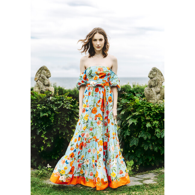 Women's Wethersfield Bubble Sleeve Dress, Garden Dew - Dresses - 2