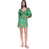 Women's Erin Smocked Back Dress, Garden Green - Dresses - 2