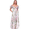 Women's Payton Sweetheart Neck Maxi Dress, Whimsical Ivory - Dresses - 3