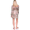 Women's Lydia Square Neck Mini Smock Dress, Whimsical Blush - Dresses - 4