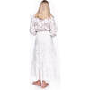 Women's Melanie Scalloped Skirt, White Eyelet - Skirts - 3