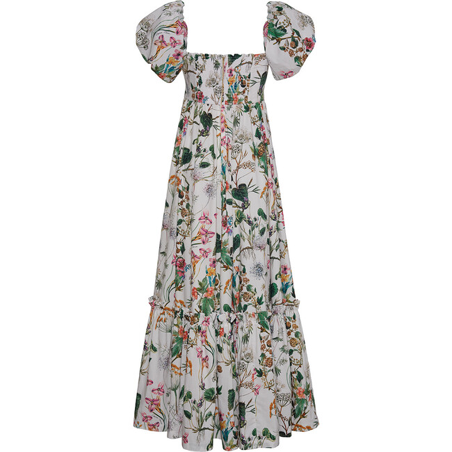 Women's Payton Sweetheart Neck Maxi Dress, Whimsical Ivory - Dresses - 5
