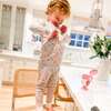 Bunny Garden Two-Piece Pajamas, Multicolors - Pajamas - 3