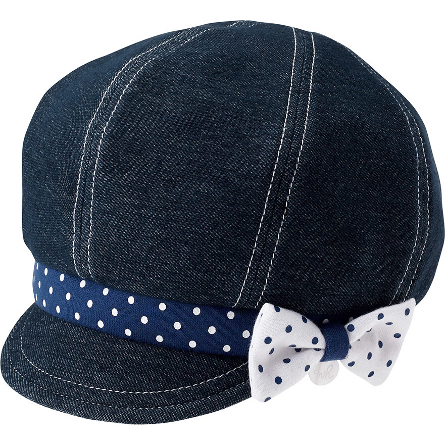 UV Protection Vintage Gatsby Hat, Indigo - Hats - 1