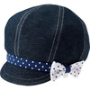 UV Protection Vintage Gatsby Hat, Indigo - Hats - 1 - thumbnail
