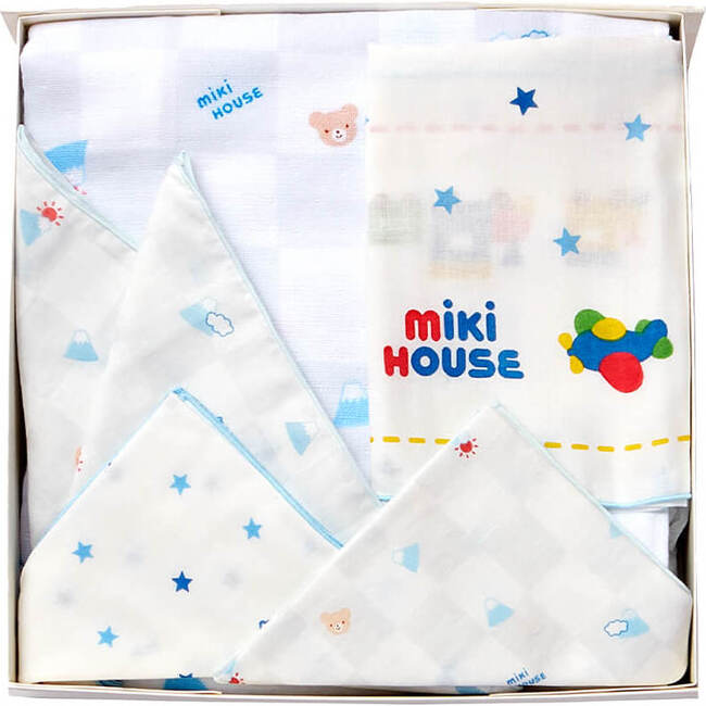 Sky-High Towel Baby Gift Set, Blue