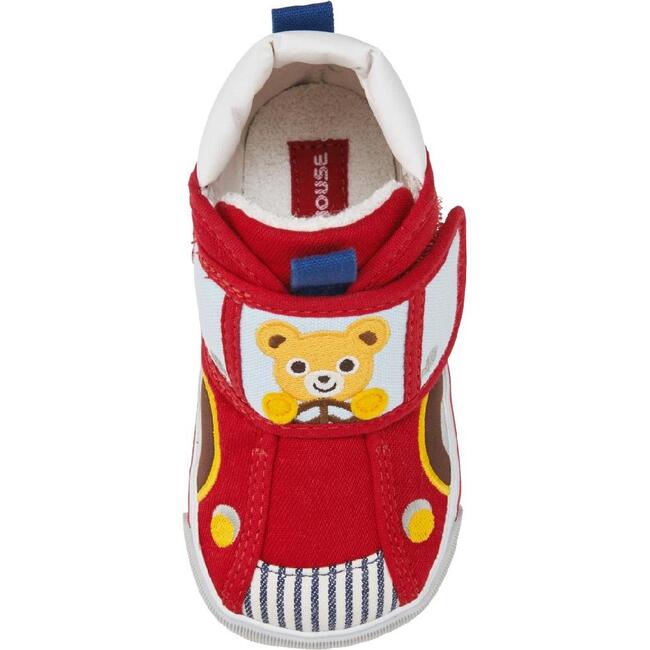 Driving Bear Second Shoes, Red - Sneakers - 2