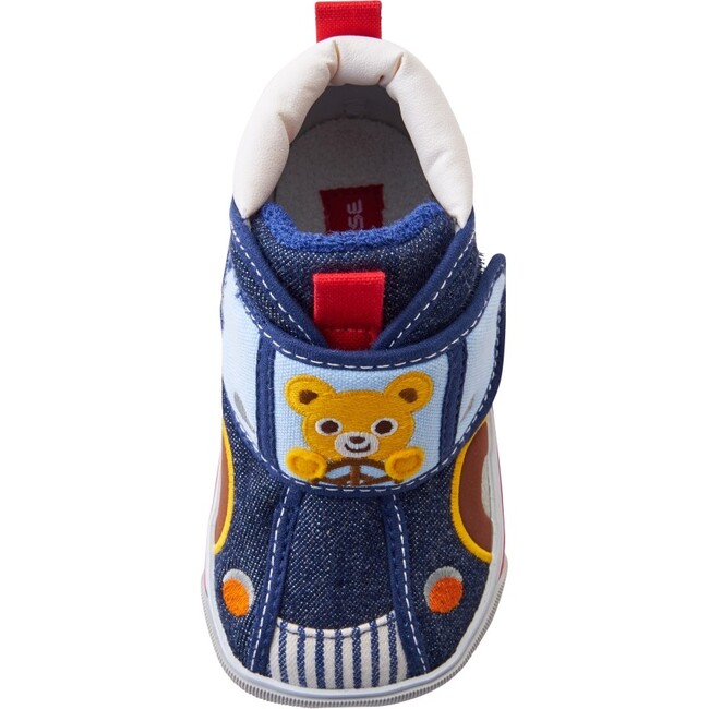 Driving Bear Second Shoes, Indigo - Sneakers - 2