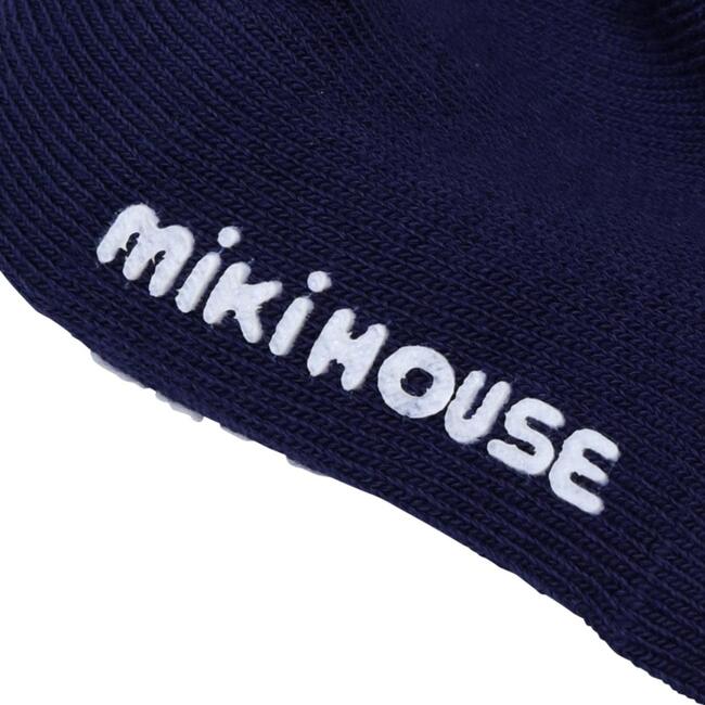 Logo Socks, Navy - Socks - 3