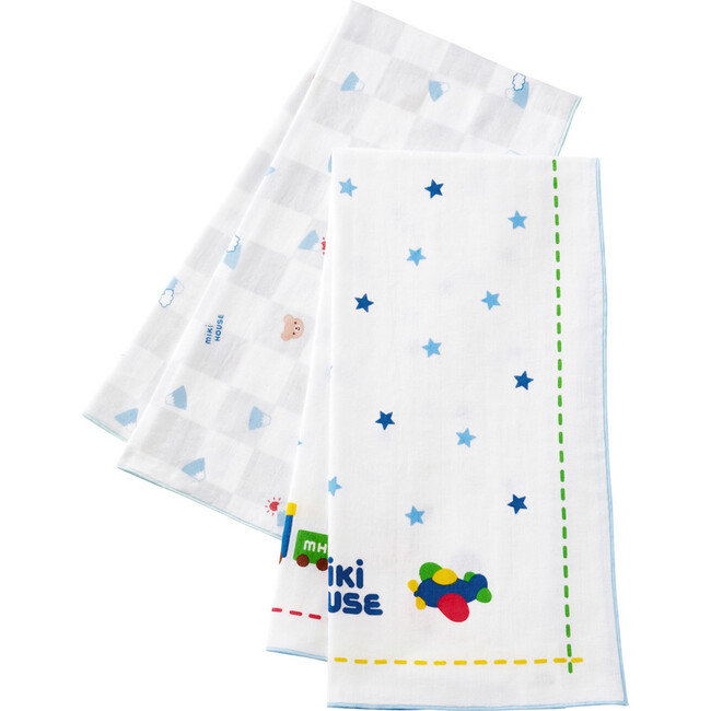 Sky-High Towel Baby Gift Set, Blue - Mixed Gift Sets - 7