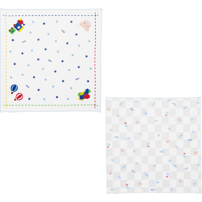 Sky-High Towel Baby Gift Set, Blue - Mixed Gift Sets - 8