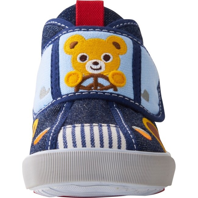Driving Bear Second Shoes, Indigo - Sneakers - 6