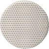 Tobias Rattan Round 24" Counter Stool, White and Tan Dot - Accent Seating - 5
