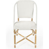 Tenor Rattan Side Chair, White - Accent Seating - 2