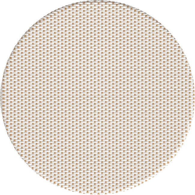 Tobias Outdoor Rattan Round Bistro Table, Beige and White - Outdoor Home - 4