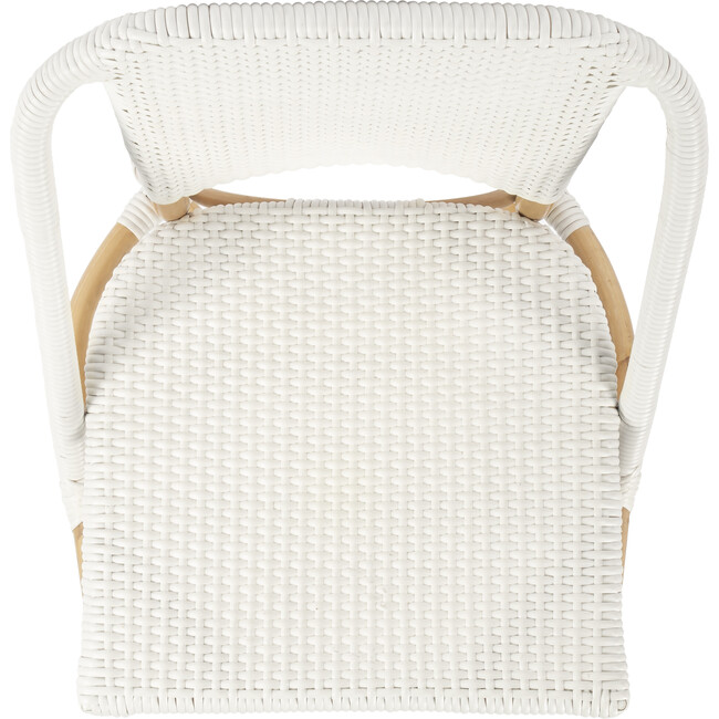 Tenor Rattan Side Chair, White - Accent Seating - 6