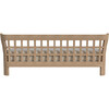 Monhegan Teak Outdoor Upholsered Sofa, Light Brown - Outdoor Home - 4