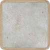 Monhegan Outdoor Teak and Marble End Table, Light Brown - Outdoor Home - 3