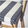 Lila Rattan 28" Bar Stool, Blue - Accent Seating - 6
