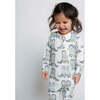 Bamboo Cowboy Boots Romper, Blue And Green - Rompers - 2