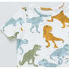 Bamboo Multi T-Rex Pajama Set, Multcolors - Pajamas - 2