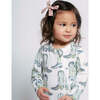 Bamboo Cowboy Boots Romper, Blue And Green - Rompers - 4