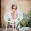 Bamboo Strawberries Pajama Set, White And Red - Pajamas - 4