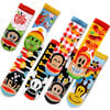 Paul Frank™ Collection Bundle! 4 Pairs of Mismatched Socks with Julius the Monkey and Friends) - Socks - 1 - thumbnail