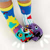 Boo Crew! Mismatched Halloween Socks Gift Bundle (4 Pairs) - Socks - 4