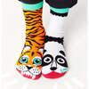 Go Wild! Zoo Socks Gift Bundle (3 Pairs of Fun Mismatched Animals Socks) - Socks - 4