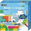 Blocks 'N' Crayons / TRAFFIC - Coloring - 1 - thumbnail