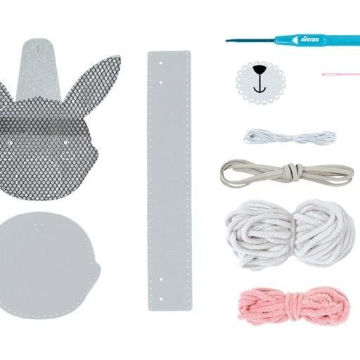 Loopie Fun Plush Bag / BUNNY - Craft Kits - 4