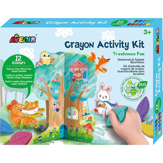 Crayon Activity Kit: tree dwelling