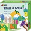 Blocks 'N' Crayons / CONSTRUCTION - Coloring - 1 - thumbnail