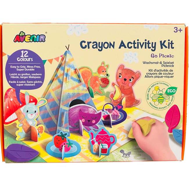 Crayon Activity Kit: go picnic
