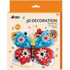 3D Decoration Medium: butterfly - Craft Kits - 1 - thumbnail