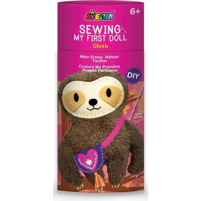DIY Sewing Box /  SLOTH - Craft Kits - 3