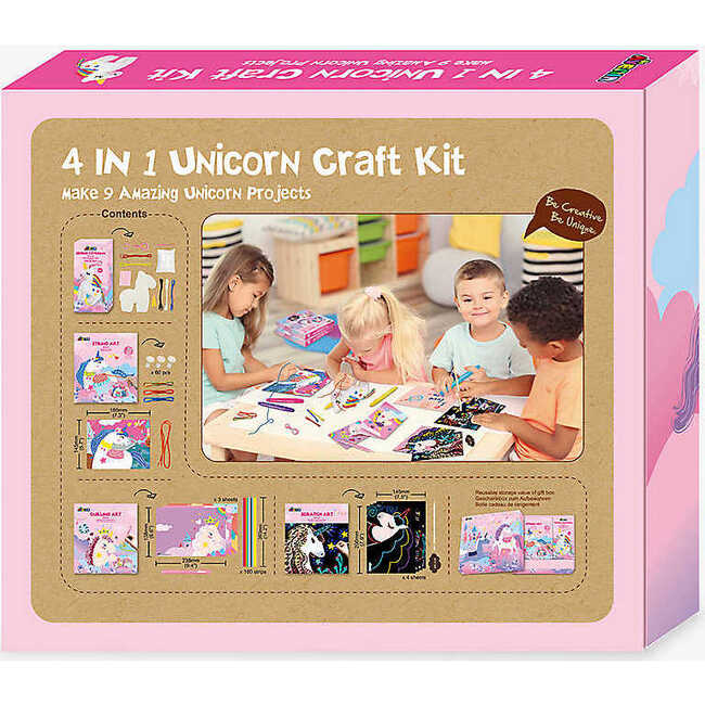 4-in-1 Unicorn Craft Kit - Activities - 2