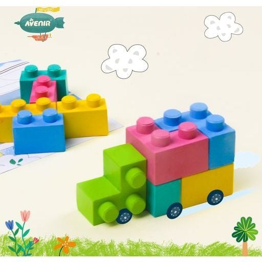 Blocks 'N' Crayons / CONSTRUCTION - Coloring - 4