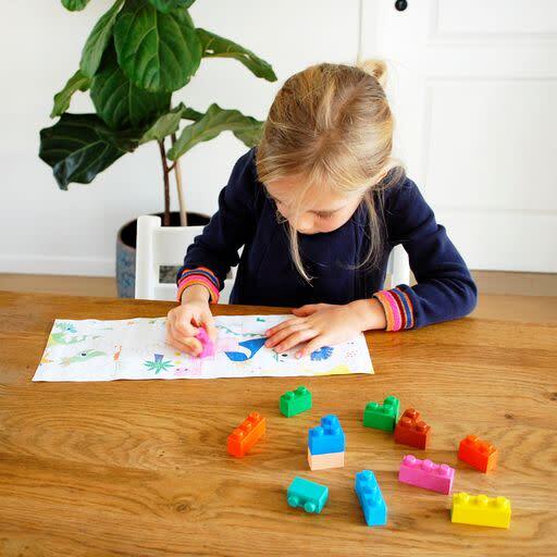 Blocks 'N' Crayons / DINOSAUR - Coloring - 3