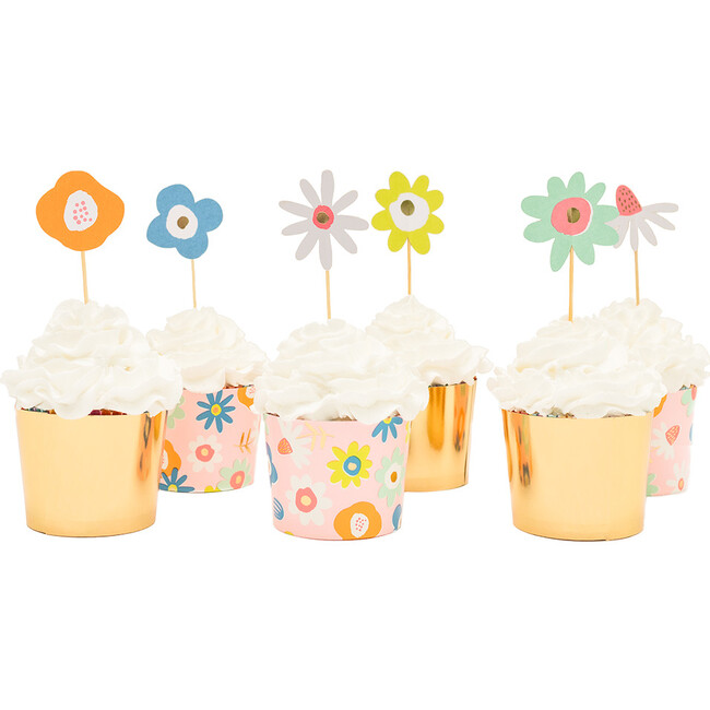 Flora Cupcake Decorating Set - Party Accessories - 1