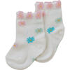 Coco Ankle Sock, White - Socks - 1 - thumbnail