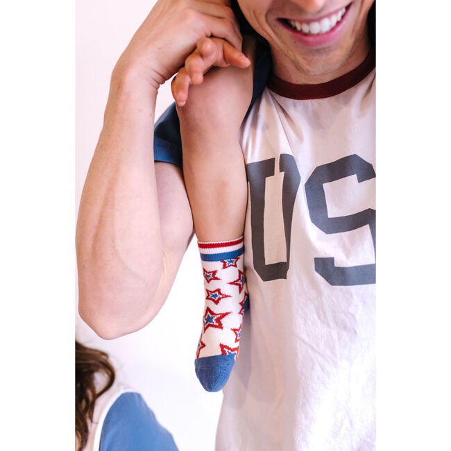 USA Stars Sock, White - Socks - 4