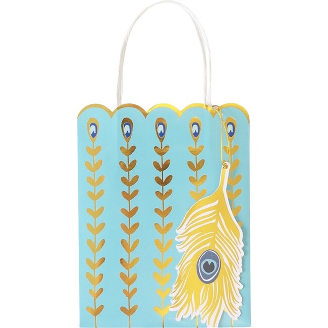 Peacock Feather Gift Bag