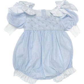 Charlotte Baby Blue Romper